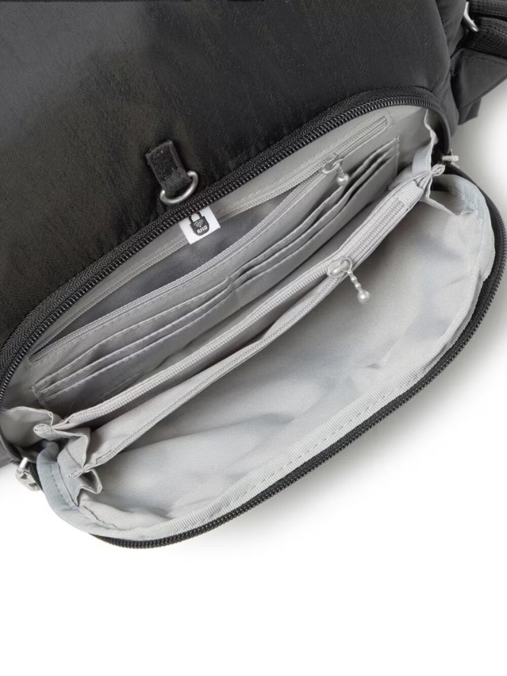 baggallini Charcoal Securtex Anti-Theft Vacation Backpack/NWT - Picture 4 of 16